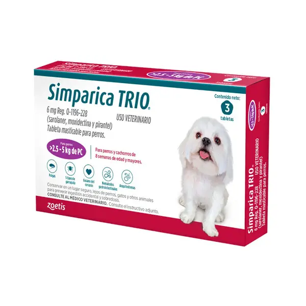 Simparica TRIO de Tres Tabletas - Image 2
