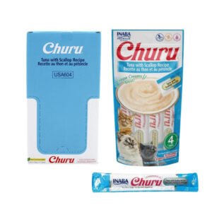 Churu Atún y Vieira Snak con 24 tubos