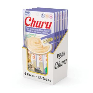 Churu Atún y Almeja Snak con 24 tubos