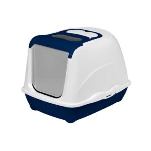 Arenero Grande con doble puerta Abatible Azul