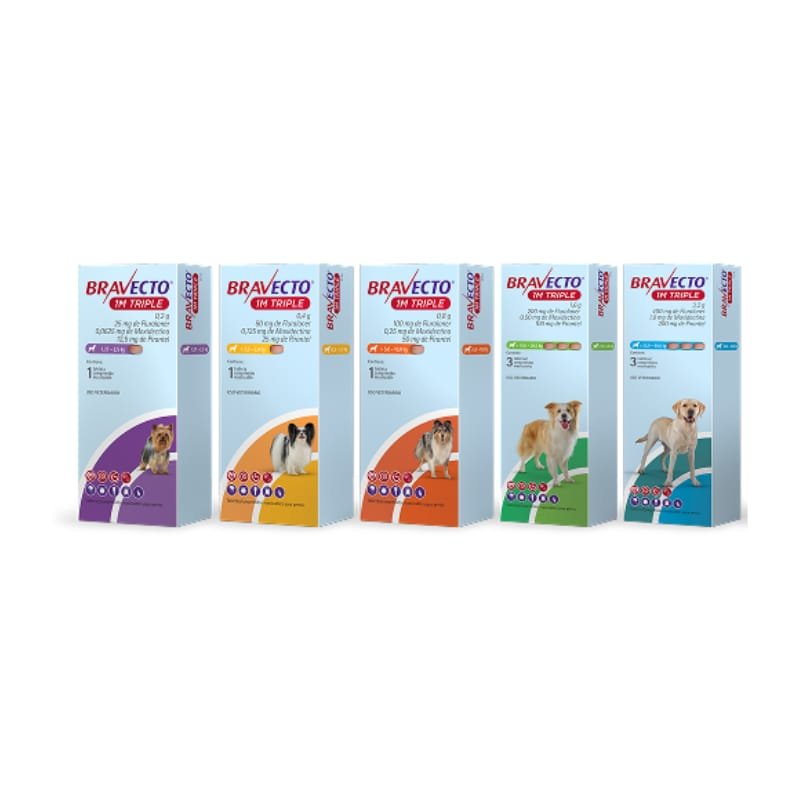Bravecto Triple una Pastilla