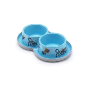 Plato Trendy Dinner Doble Azul