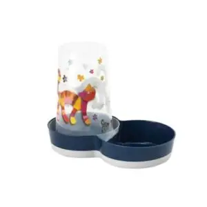 Bebedero y/o Comedero Tasty 1.5 Lt Azul Marino