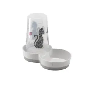 Bebedero y/o Comedero Tasty 1.5 Lt Cats in Love