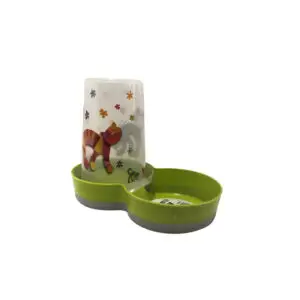 Bebedero y/o Comedero Tasty 1.5 Lt Verde