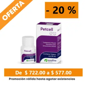 Petcell 50 ml menos el 20 %