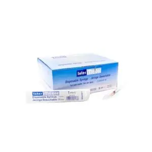 Jeringa Insulina 1 ml (aguja naranja) Con 100