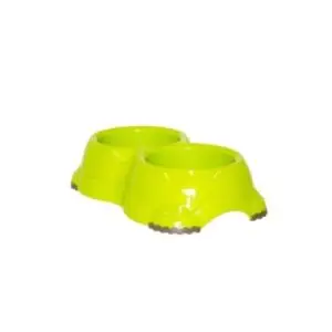 Plato Doble Smarty Bowl Mediano Verde