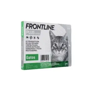 Frontline Plus Gato 2-8 Kg 3 Pipetas