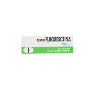 Tiras Fluoresceina con 20 piezas