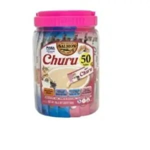 Churu Premio Para Gato Salmón Y Mariscos 50 Tubos