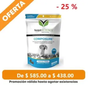 Vetriscience Composure Perro Medium 45 Pza Promo