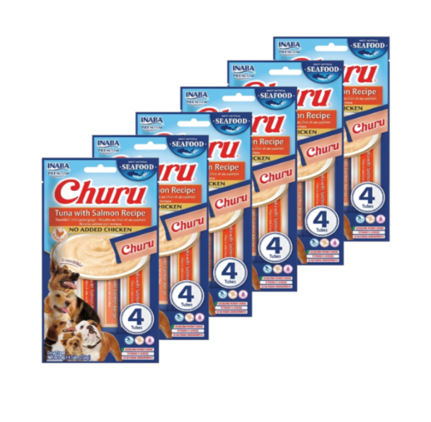 Churu Perro Atún Salmón
